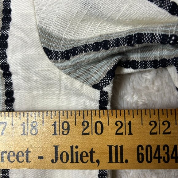 SOFT SURROUNDINGS Coco De Mer Kaftan 2 Piece Dress 100% Cotton Size Medium - Picture 7 of 8